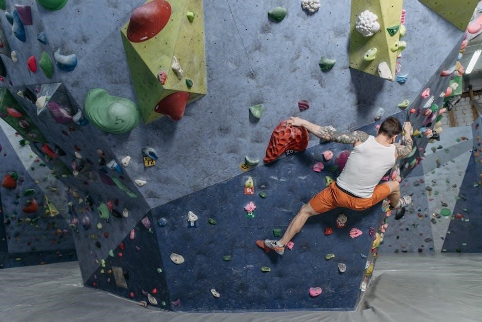 rock climbers training manual